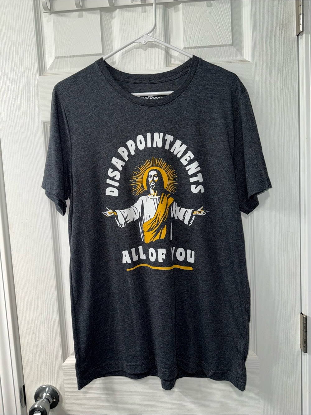 NWOT Charcoal Short-Sleeve Graphic Tee - 'Disappointments All Of You'